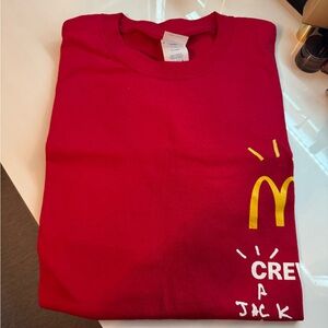 ✨ New Travis Scott X McDonald’s Crew Shirt